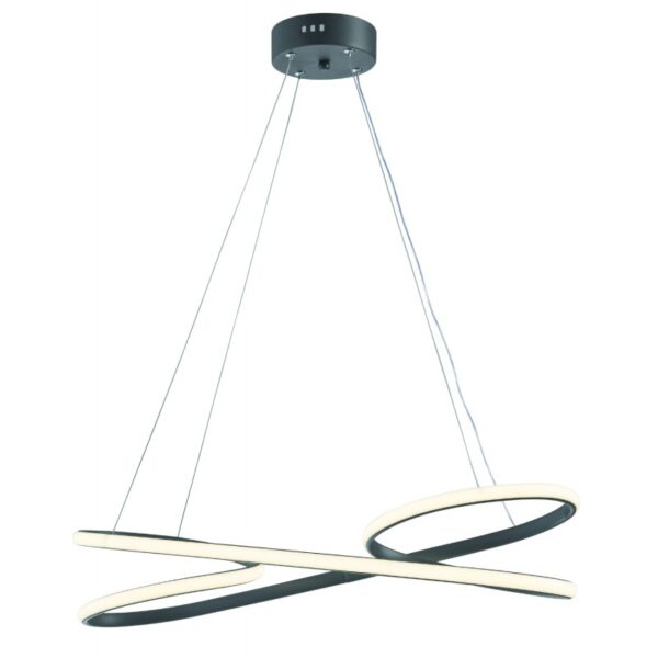 Φωτιστικό Πολύφωτο led γραφίτης 4000Κ 42w   1716-8/60