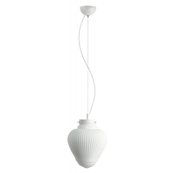 Φωτιστικό μονόφωτο γυαλί opal ματ Ε27 Φ25  Σ650-6/25