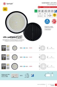 ΚΑΜΠΑΝΕΣ LED UFO 6024