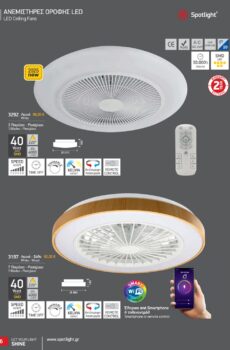ΑΝΕΜΙΣΤΗΡΑΣ ΟΡΟΦΗΣ LED  3292