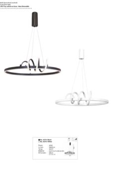 Πολύφωτο 6076-Black