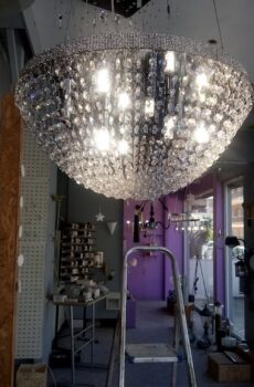 Κρυστάλλινο φωτιστικό 22102